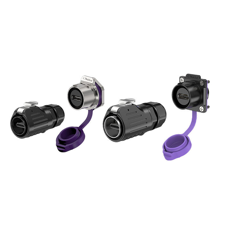 Waterproof HDMI Connectors