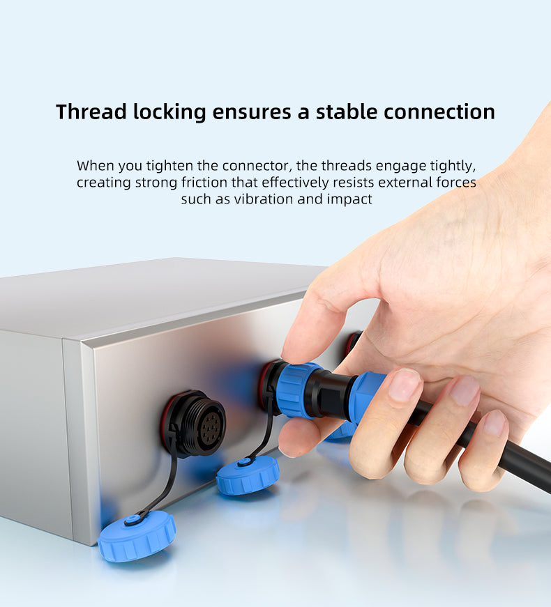 EW SP21 4 Pin Male and Female Connectors