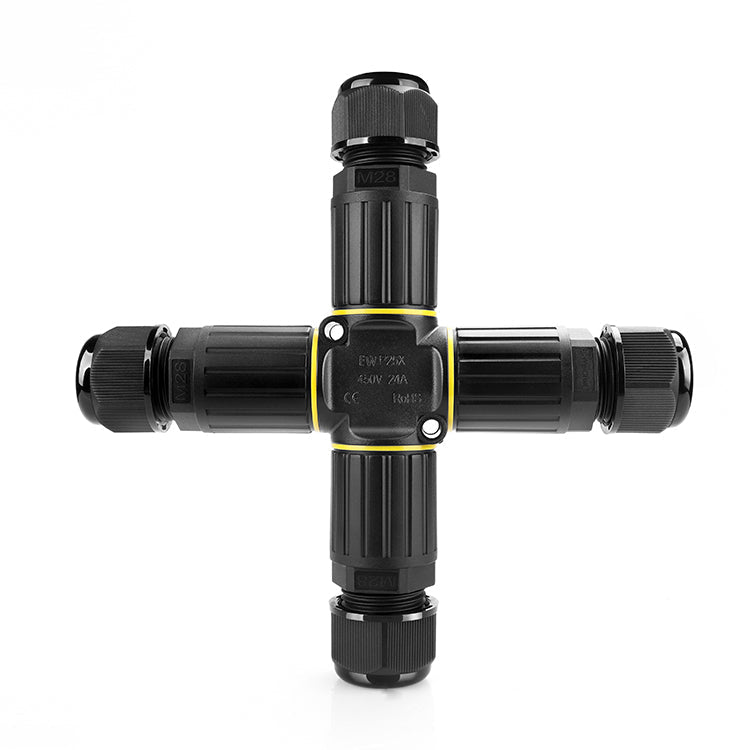 EW P25X 3Pin IP68 Screwless Waterproof Connector