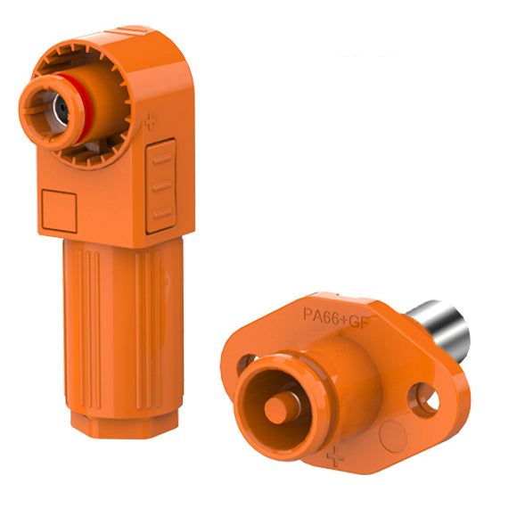 EW IP67 Energy Storage Connector Waterproof Orange 50A