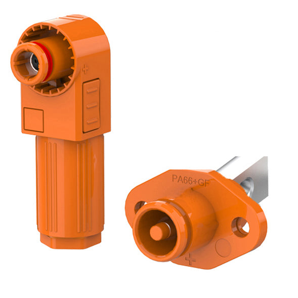 EW IP67 Energy Storage Connector Waterproof Orange 50A