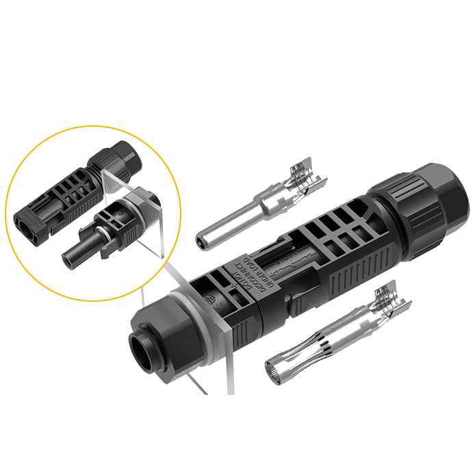 EW PV4 Series 65A Solar Panel Connectors