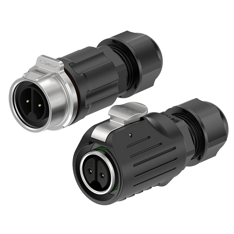 EW LP16 2 Pin Electrical Waterproof Circular Plug Connector
