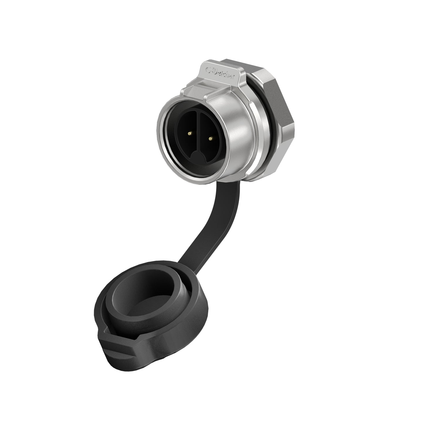 EW LP16 2 Pin Aviation Plug Panel Mount Connector