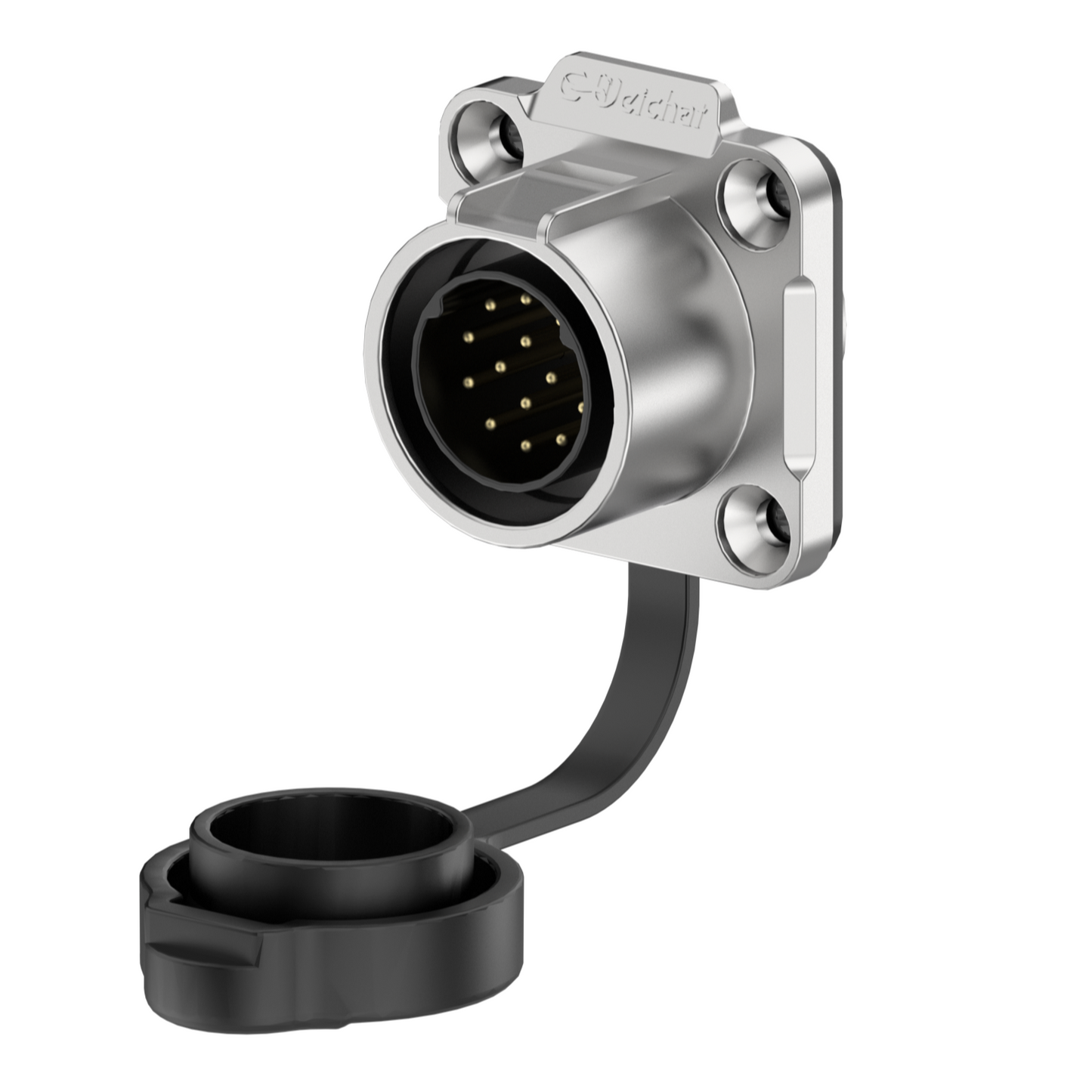 EW LP20 14 Pin Industrial Waterproof Connector Flange