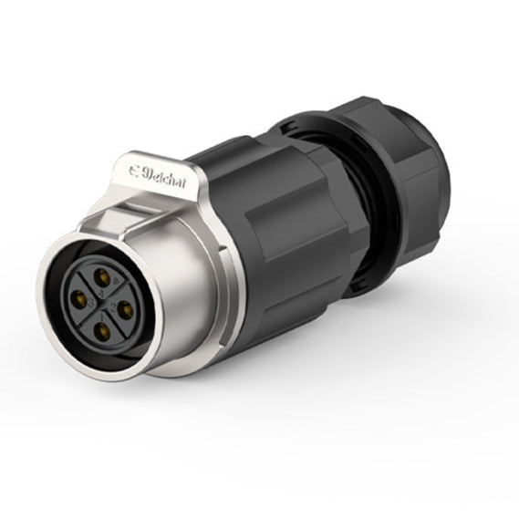 EW LP20 4 Pin Electrical Connector Industrial Waterproof Connector