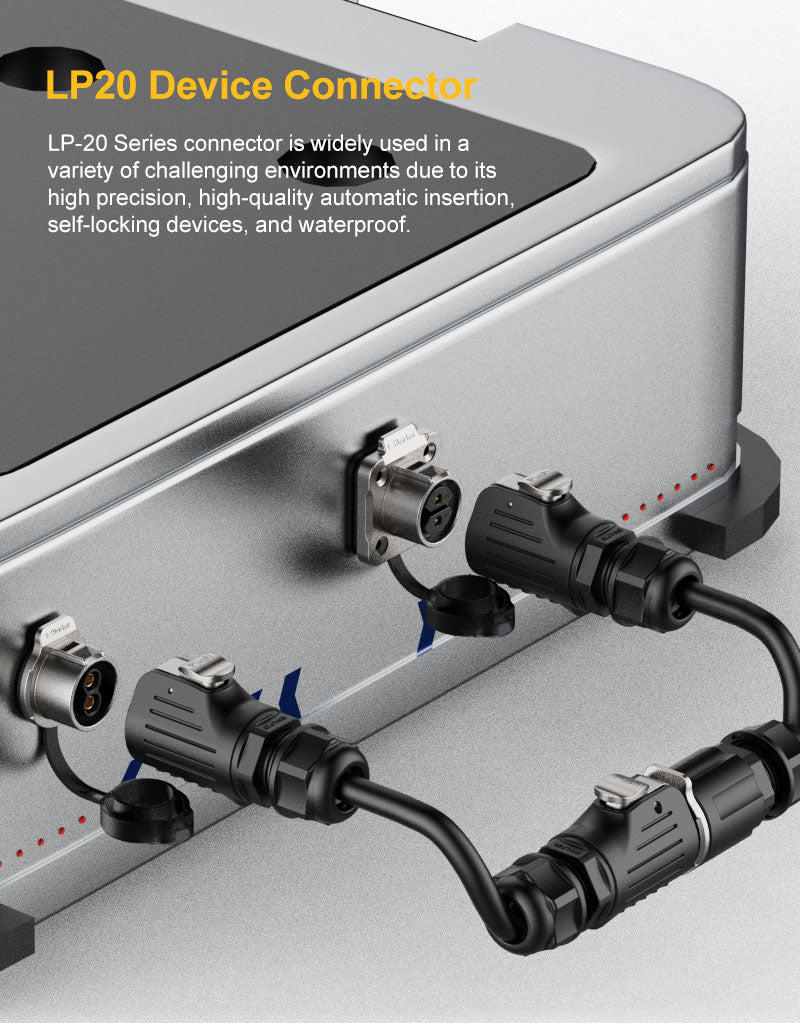 EW LP20 2 Pin Outdoor Waterproof Wire Connectors
