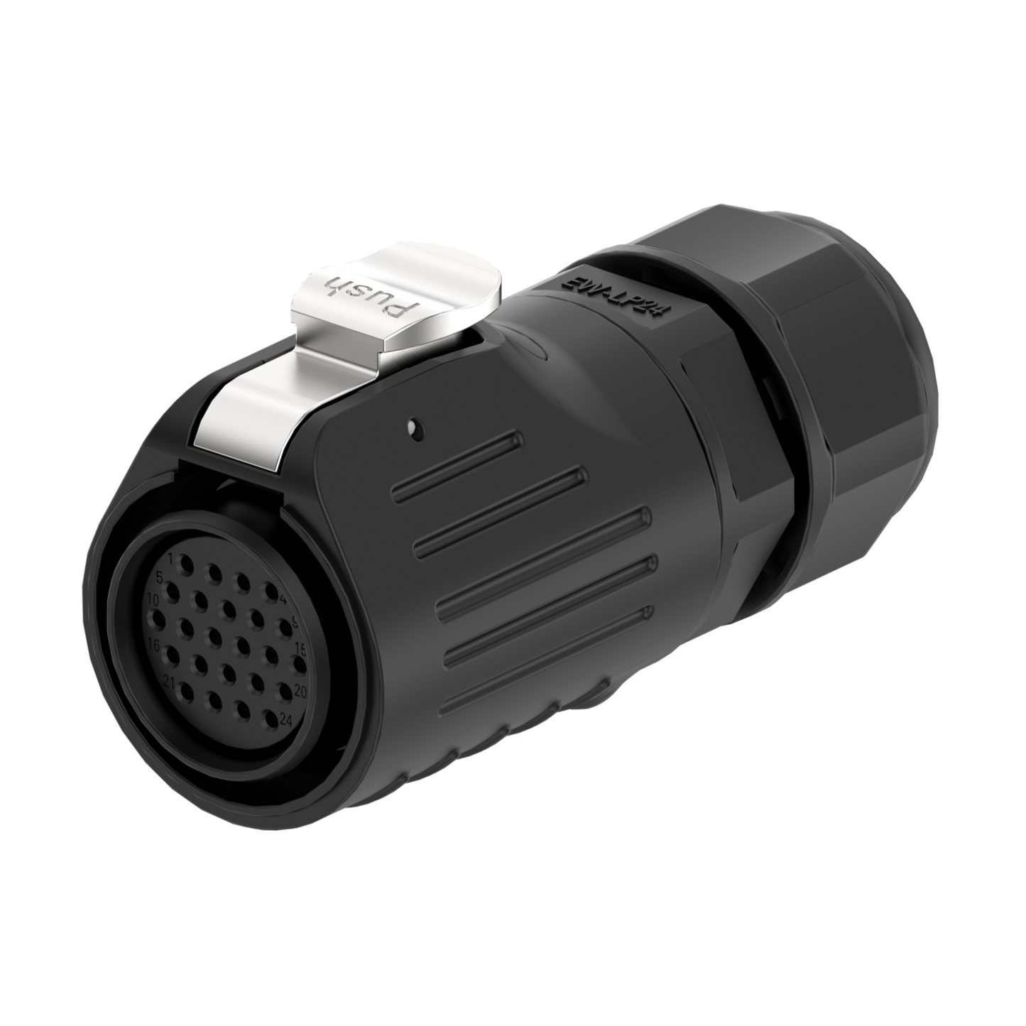 EW LP24 24 Pin Flange Industrial Waterproof Connector