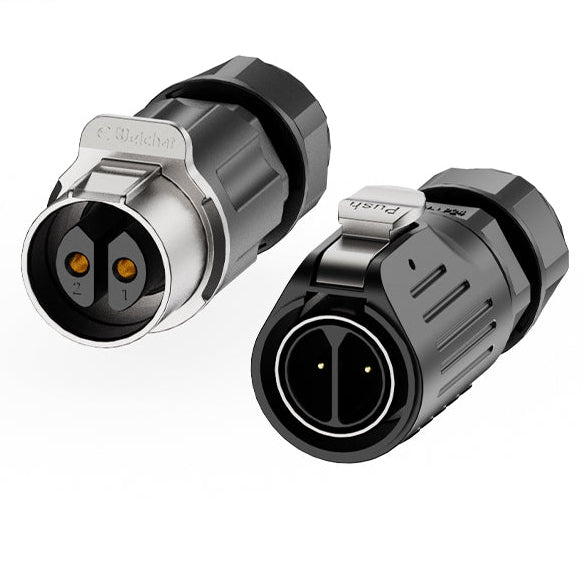 EW LP24 2Pin Waterproof Aviation Connector Cable Plug