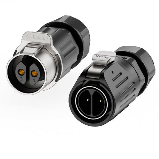 EW LP24 2Pin Waterproof Aviation Connector Cable Plug