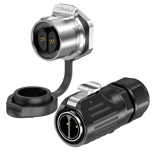 EW LP24 2Pin Panel Mount Power Connector
