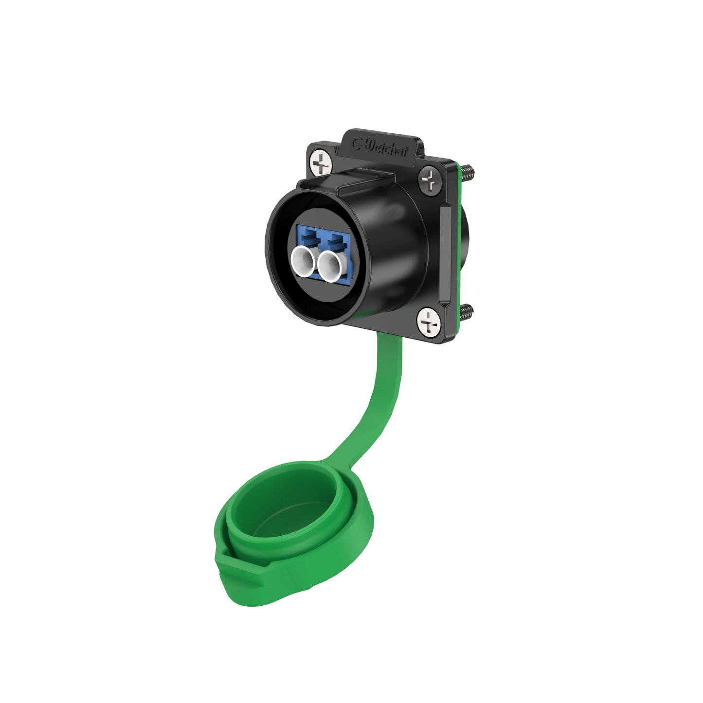 EW LP24 Waterproof FIBER Connectors Flange Plastic