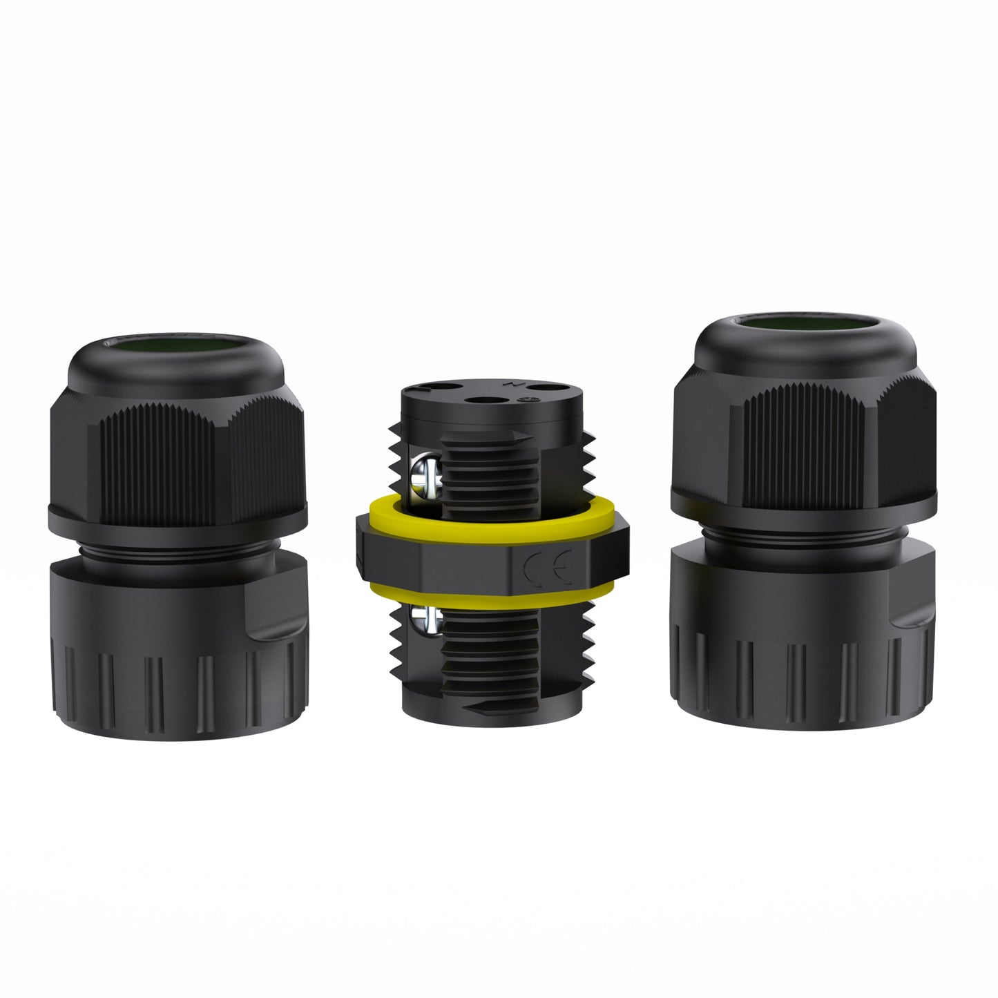 EW M16 2Pin Wire Connector Screw Waterproof