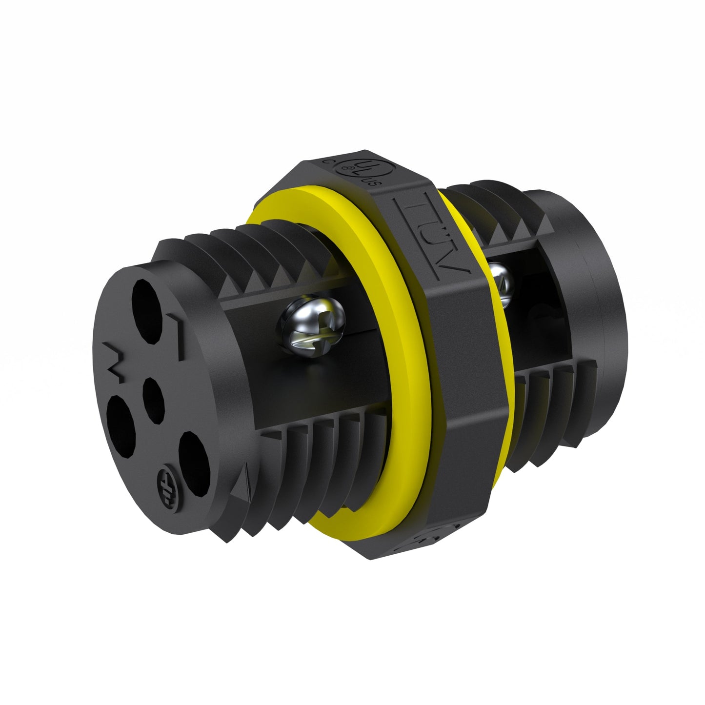 EW M16 2Pin Wire Connector Screw Waterproof