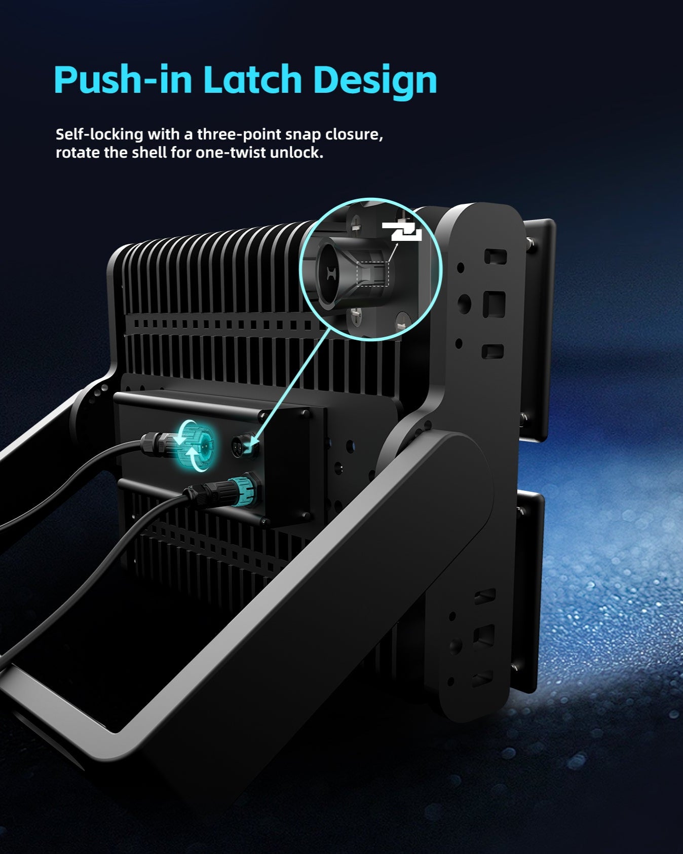 EW M23 4Pin Outdoor Waterproof Electrical Connector