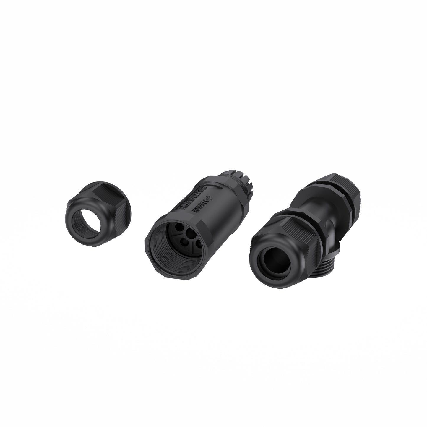 EW M25TC 2Pin Screw Locking Waterproof Connector
