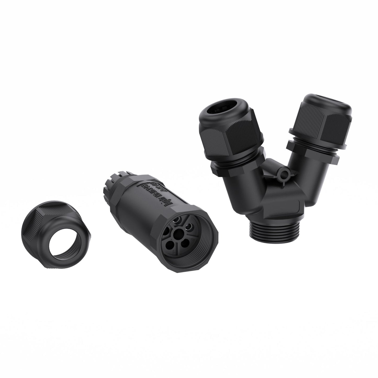 EW M25Y 2Pin Waterproof Screw Connector