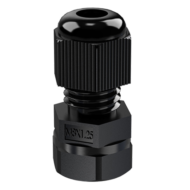 EW M8 Cable Gland Waterproof Plastic