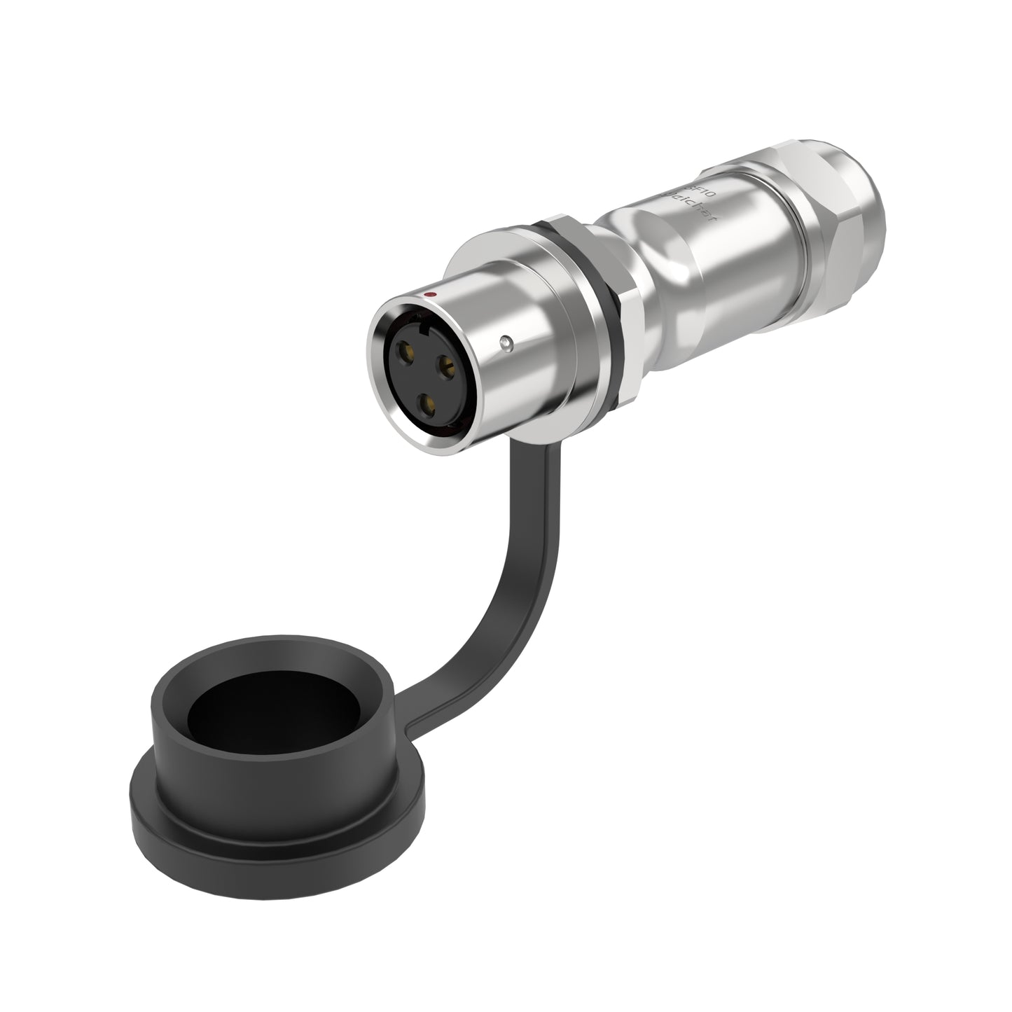 EW SF10 3 Pin Circular Plug Socket