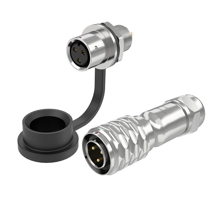 EW SF10 3 Pin Male and Female Connectors