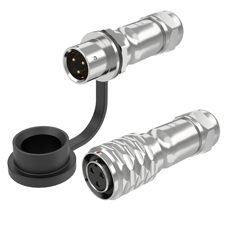 EW SF10 3 Pin Circular Plug Socket