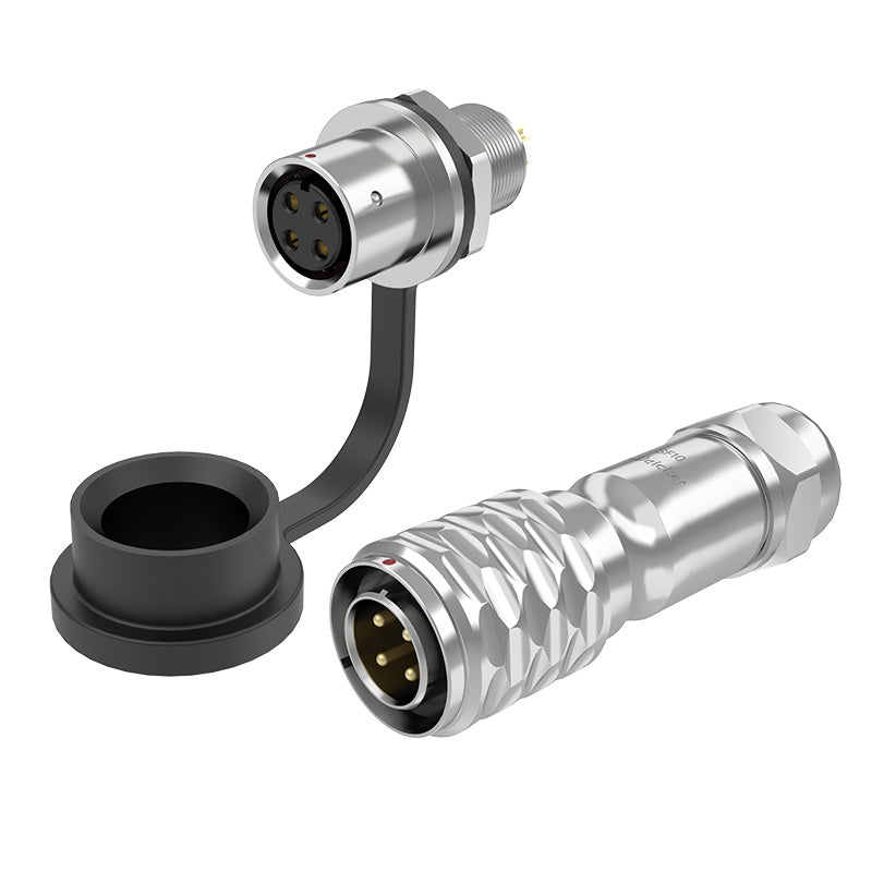 EW SF10 4 Pin Panel Mount Power Connector