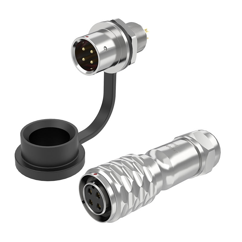 EW SF10 4 Pin Panel Mount Power Connector