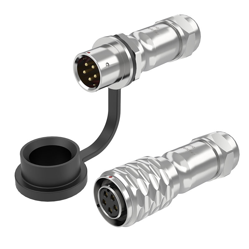 EW SF10 5 Pin Circular Power Connector Types