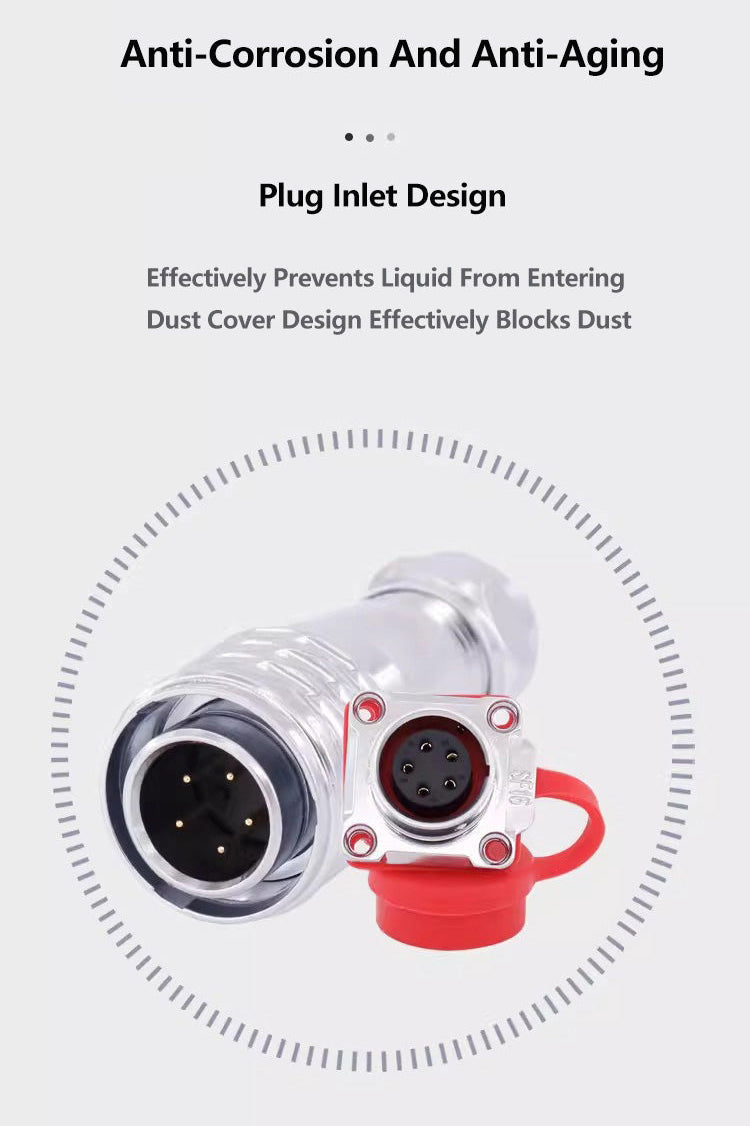 EW SF16 3 Pin Standard Circular Connector Metal