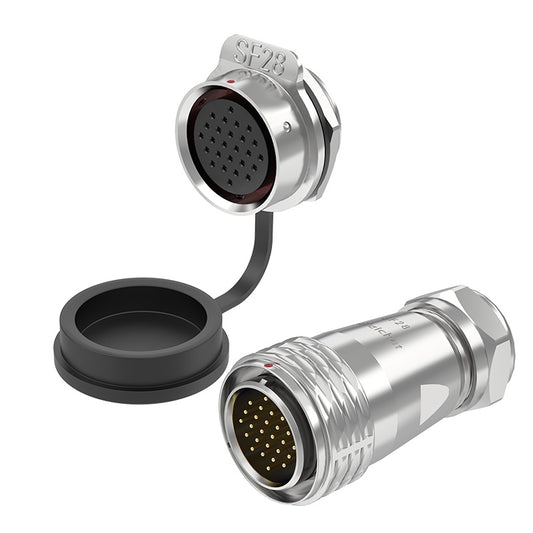 EW SF28 26 Pin Panel Mount Power Connector Metal