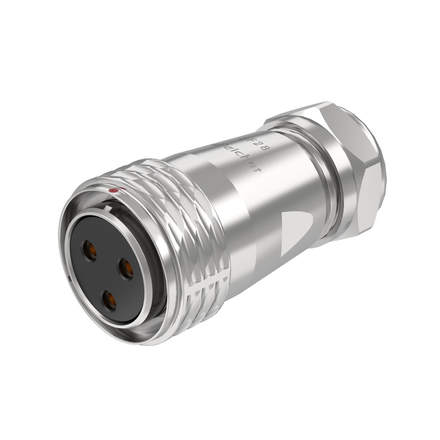 EW SF28 3 Pin Circular Plug Socket Aviation Plug Metal