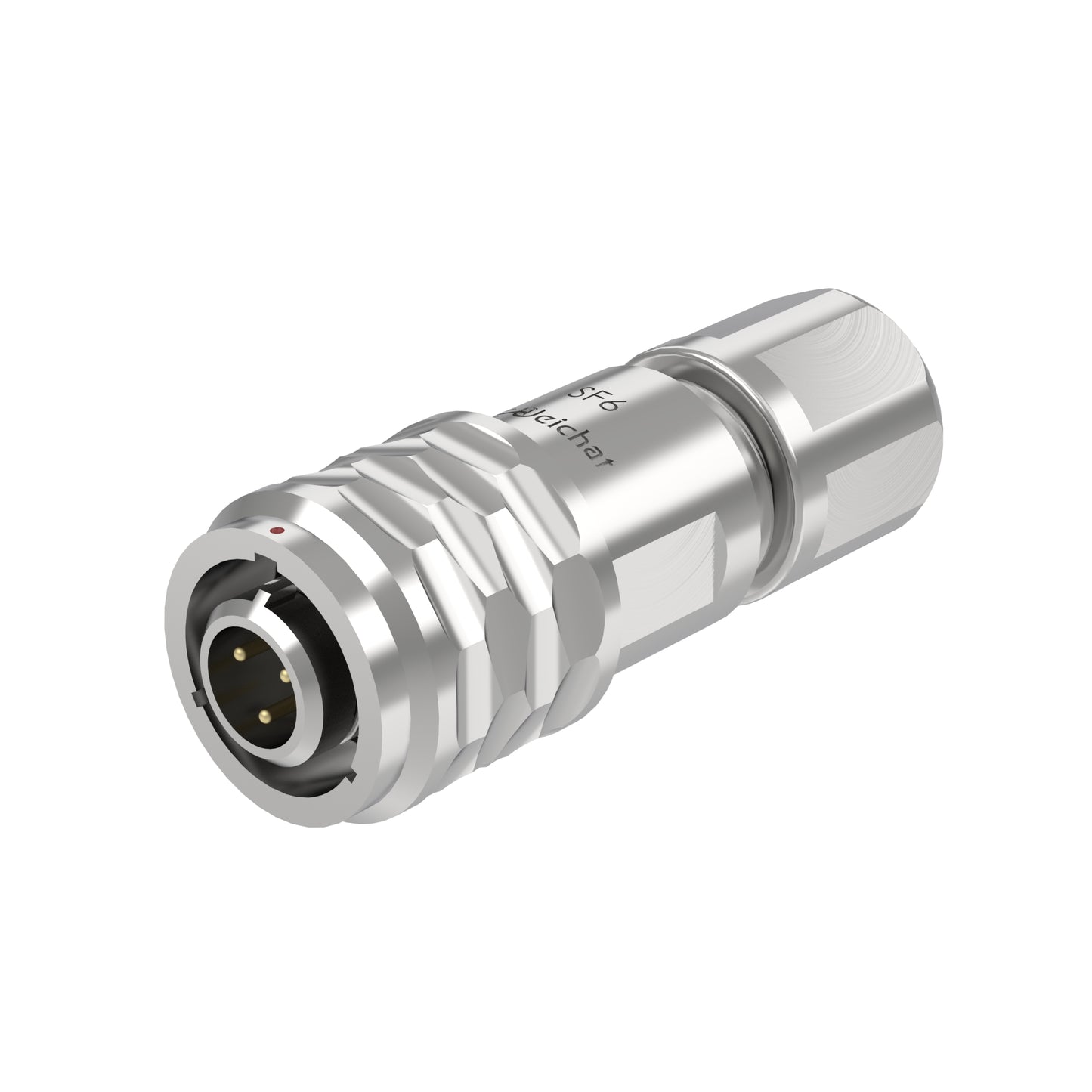Connecteur circulaire EW SF6 3 broches pour panneau métallique