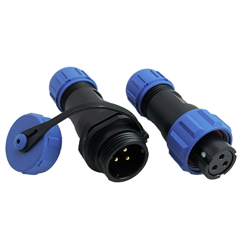 EW SP13 3 Pin Circular Plug Socket