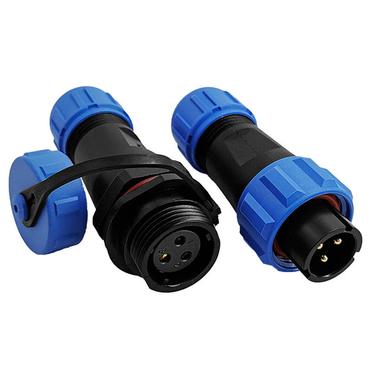 EW SP13 3 Pin Circular Plug Socket