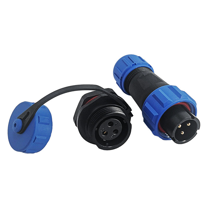 EW SP13 3-polige Stecker und Buchsen