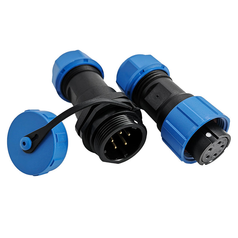 EW SP17 5 Pin Circular Plastic Wire Connector Plastic
