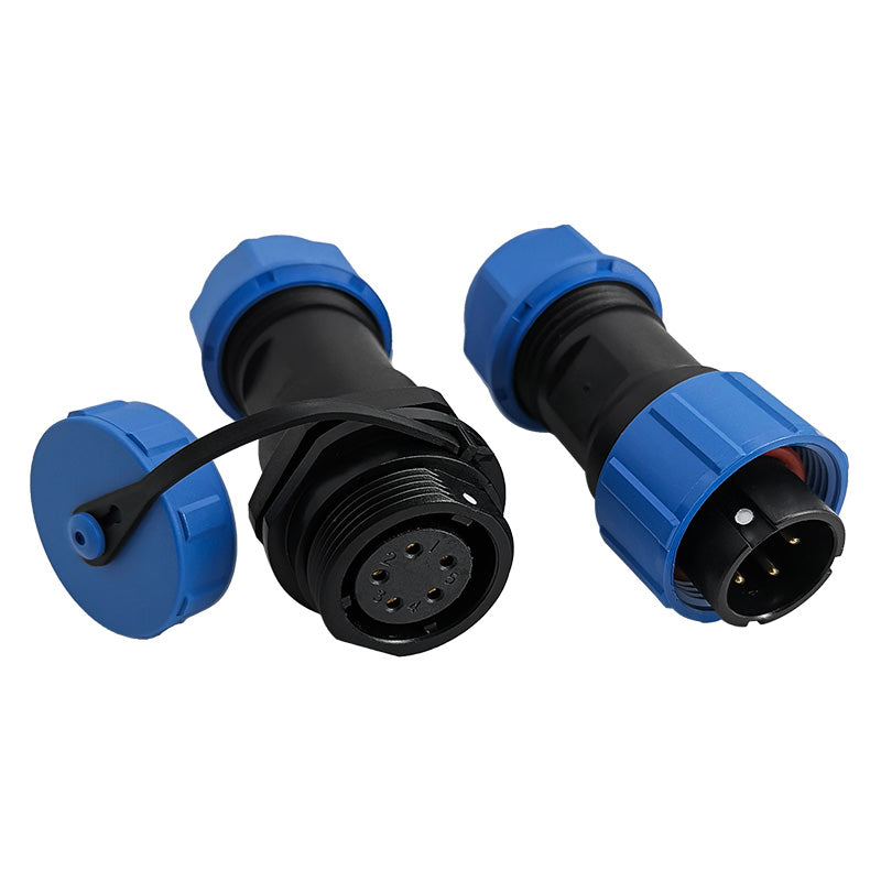 EW SP17 5 Pin Circular Plastic Wire Connector Plastic