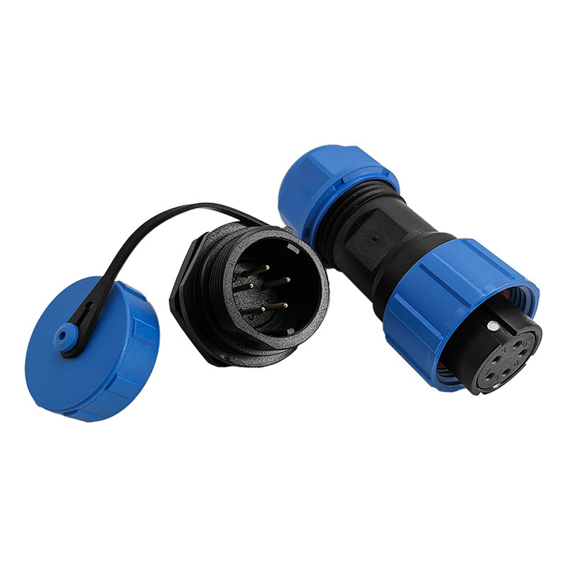 EW SP17 5 Pin Circular Plastic Wire Connector Plastic