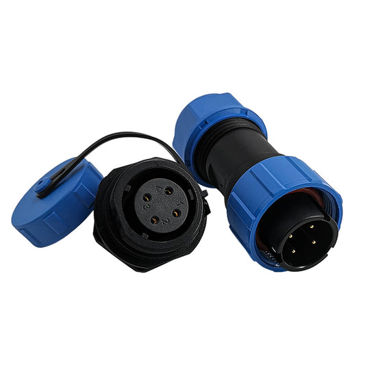 EW SP17 4 Pin Panel Mount Power Connector