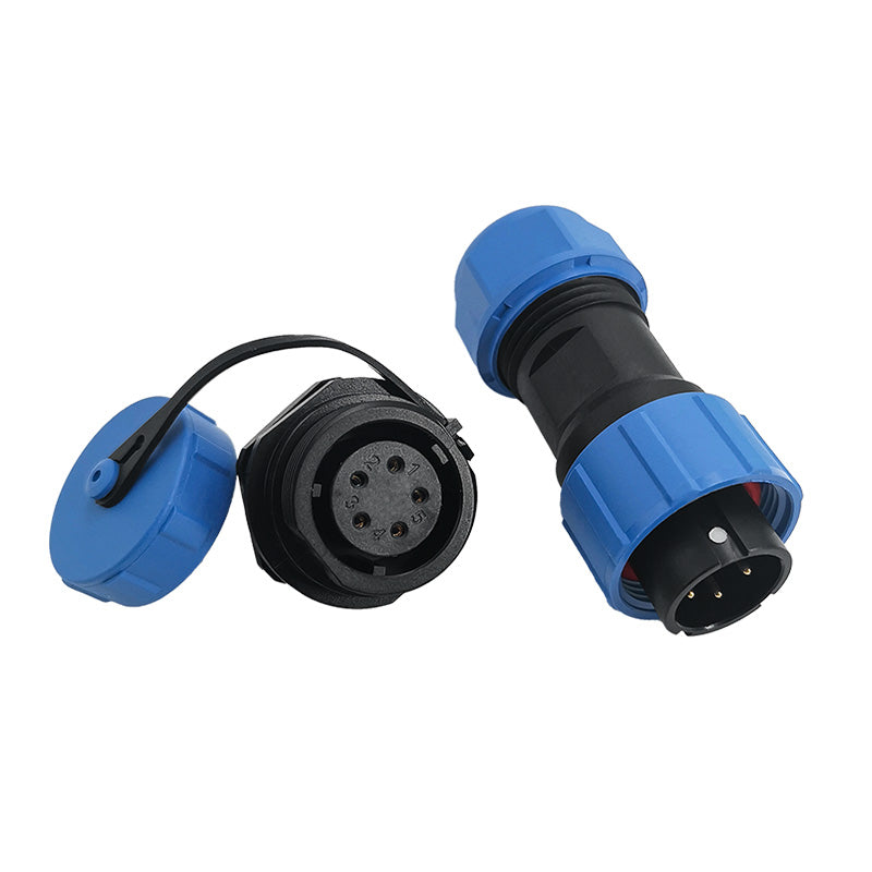 EW SP17 5 Pin Circular Plastic Wire Connector Plastic
