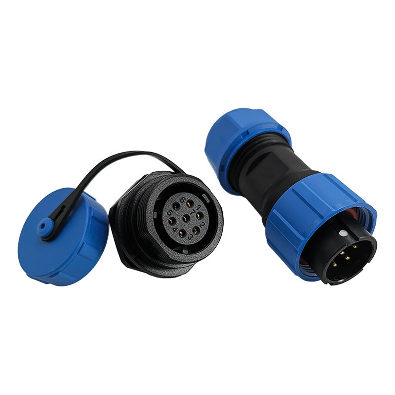 EW SP17 7 Pin Circular Power Connector Types Plastic
