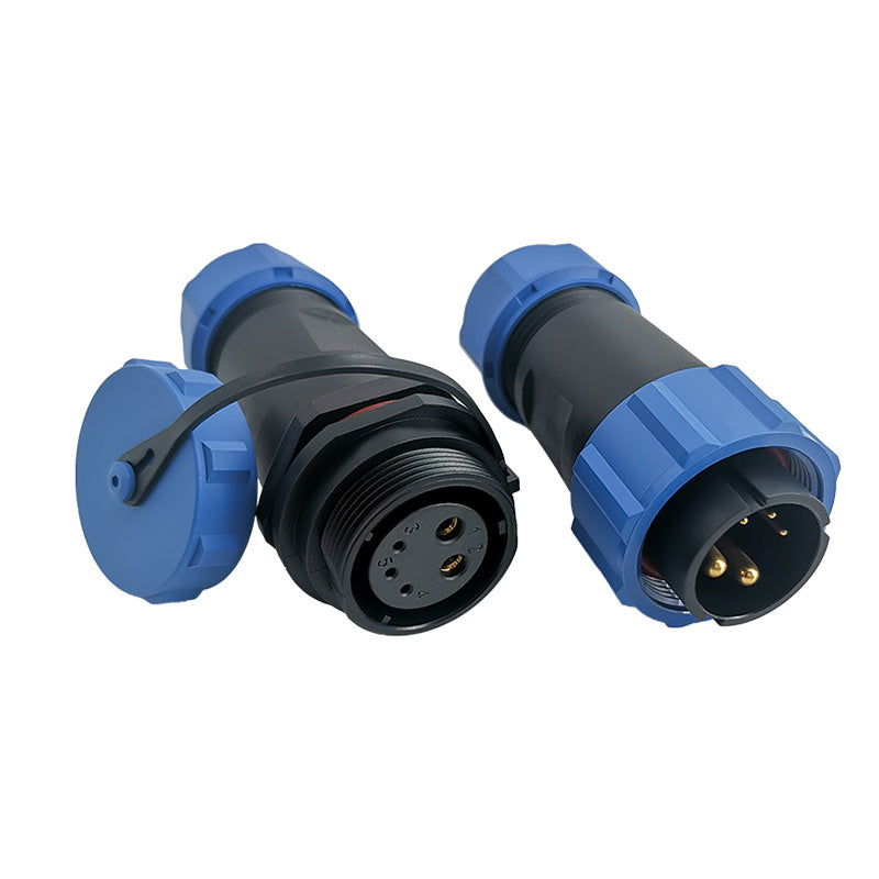 EW SP21 5B Pin Circular Power Connector Types Plastic