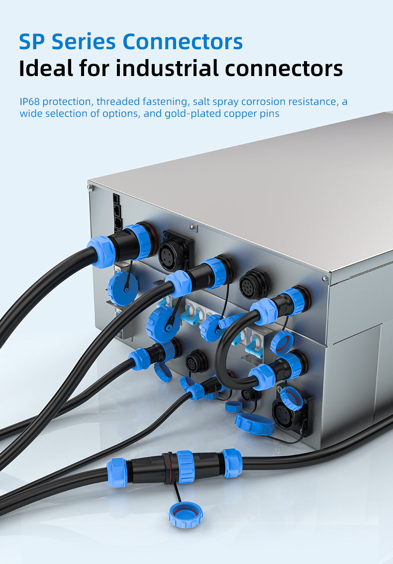 EW SP21 4 Pin Male and Female Connectors