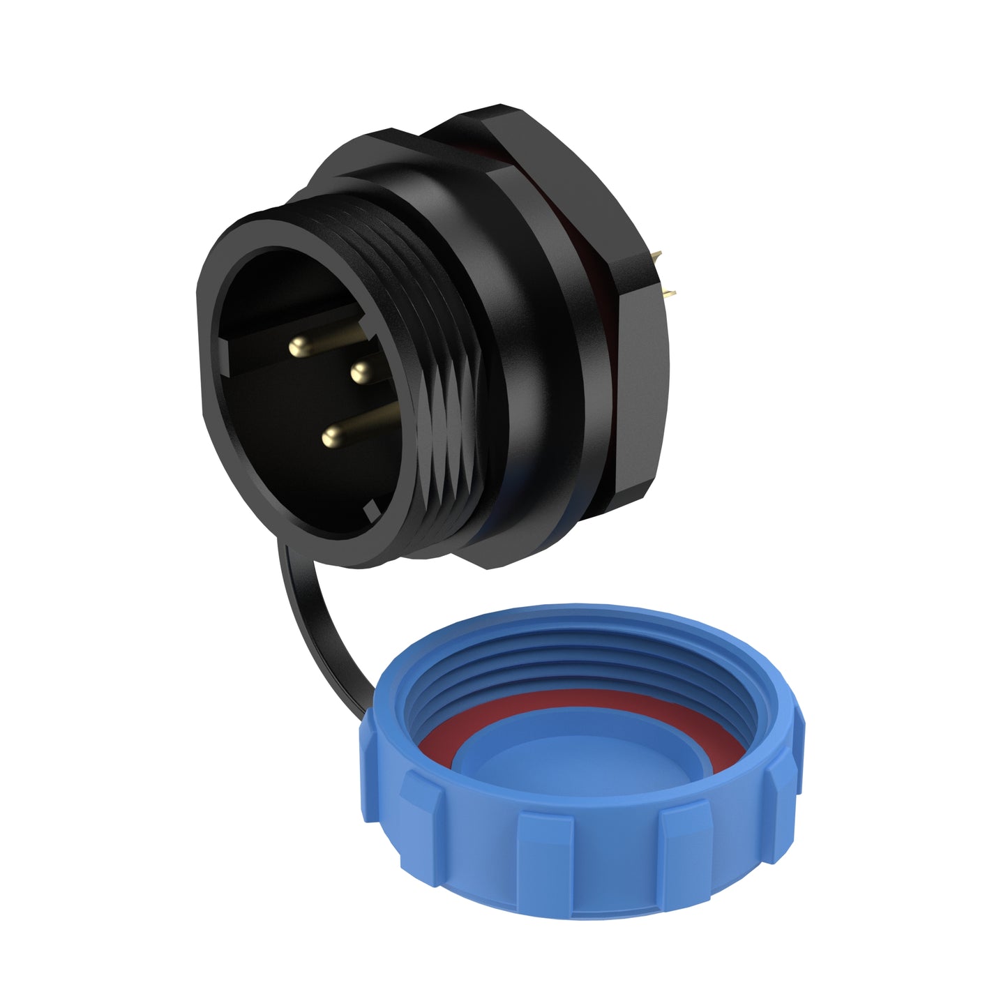 EW SP17 3 Pin Panel Mount Power Connector