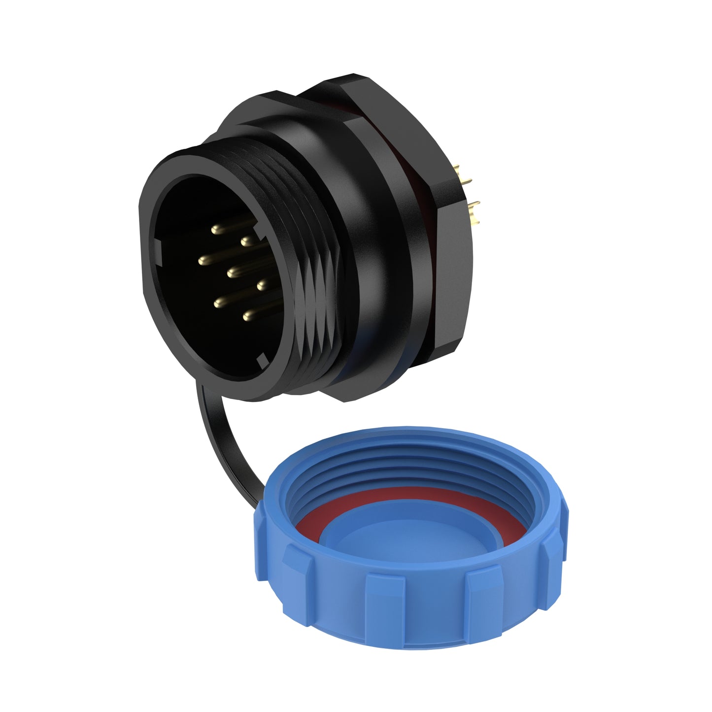 EW SP17 7 Pin Panel Mount Power Connector