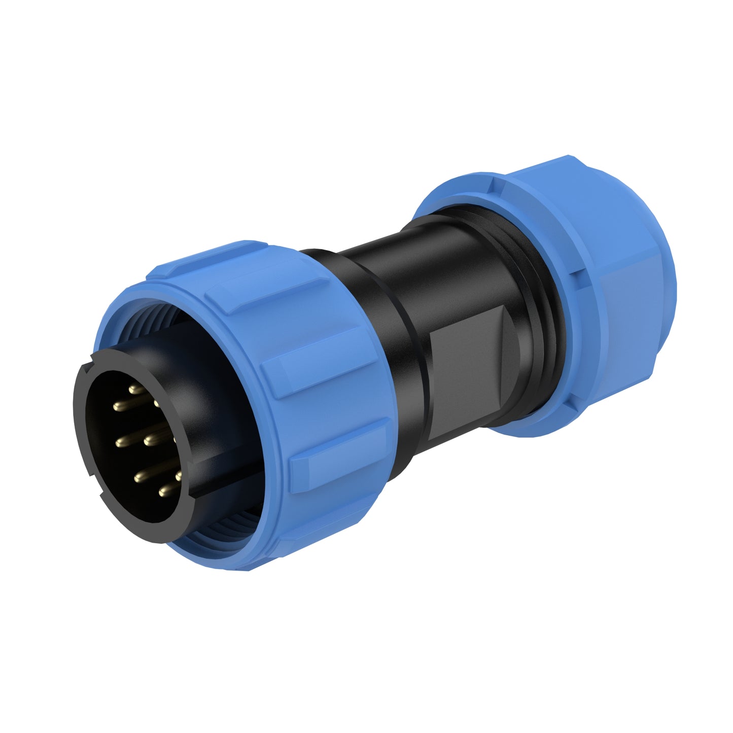 EW SP17 9 Pin Diamond Flange Circular Connector