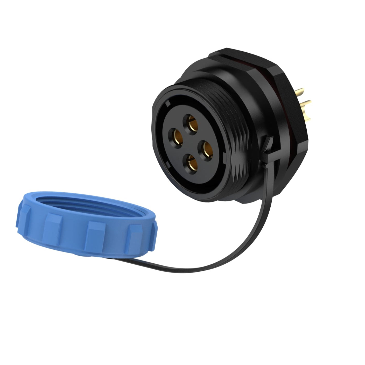 EW SP21 4 Pin Male and Female Connectors