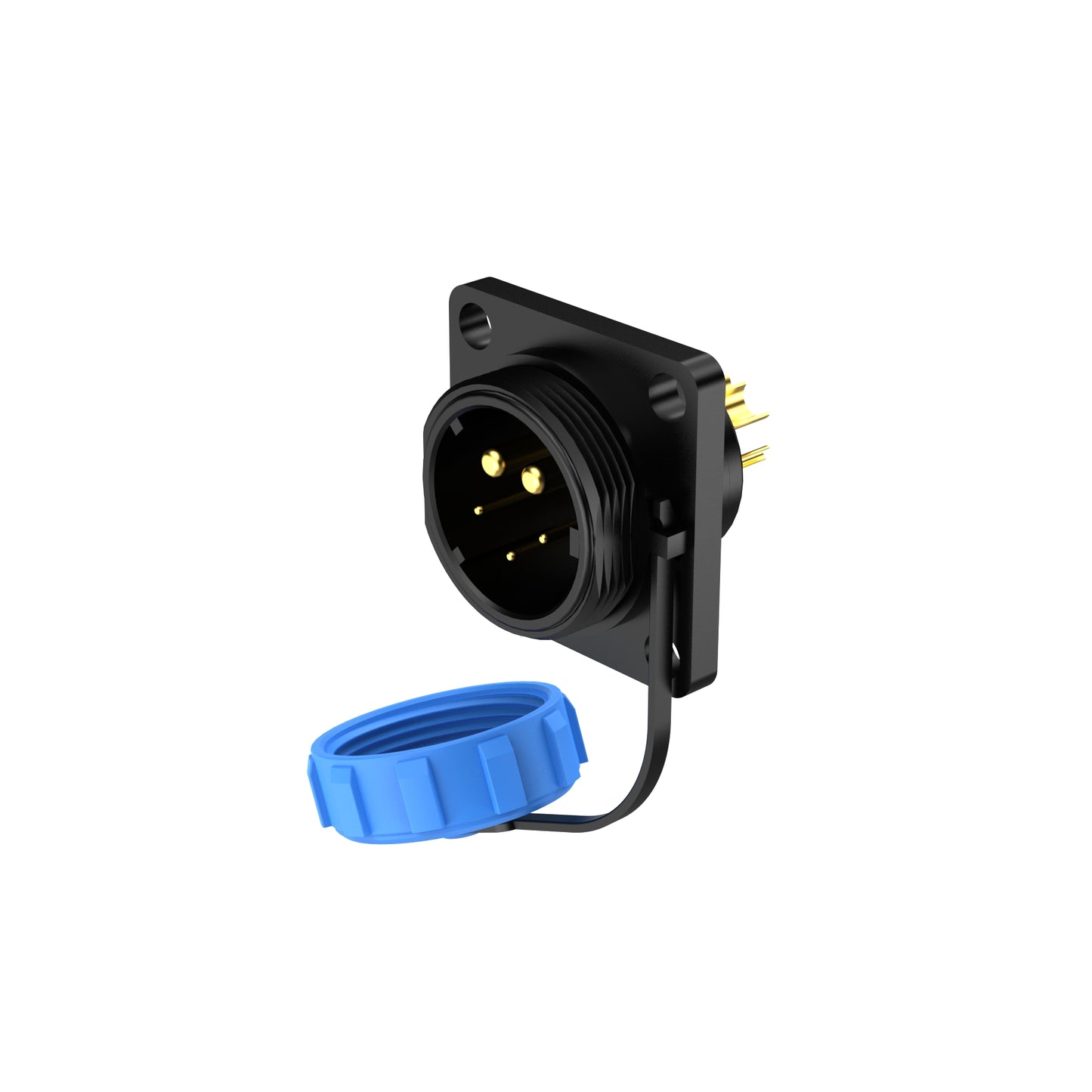 EW SP21 5B Pin Flange Circular Connector Electrical