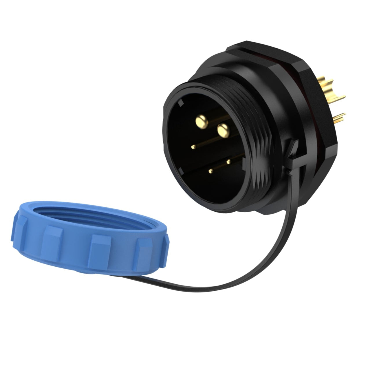 EW SP21 5B Pin Panel Mount Power Connector