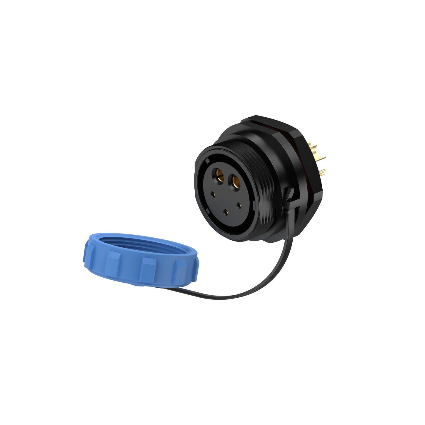 EW SP21 5B Pin Panel Mount Power Connector